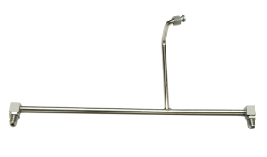 Steel hydraulic bent tube assembly