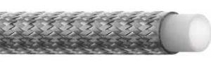 Industrial Teflon hose with stainless steel overbraid