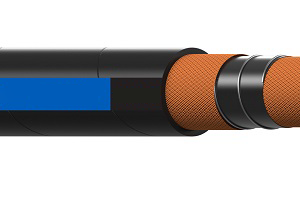 Industrial black water hose for suction, discharge and pressure applications