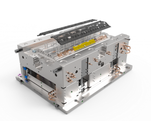 Injection molding machine for creating custom plastic pieces