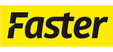 Faster logo
